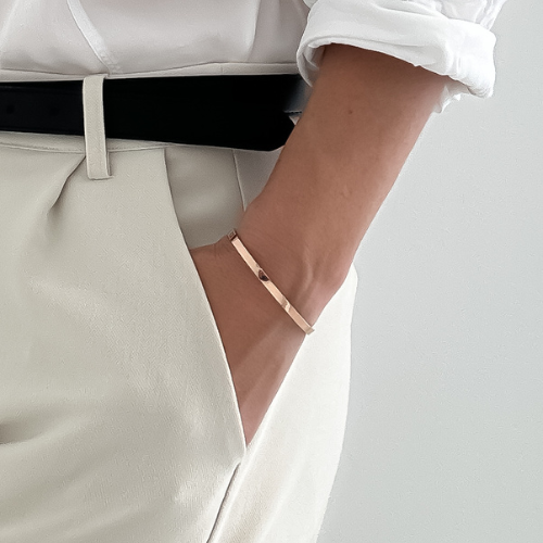 Dove Bangle Rose Gold