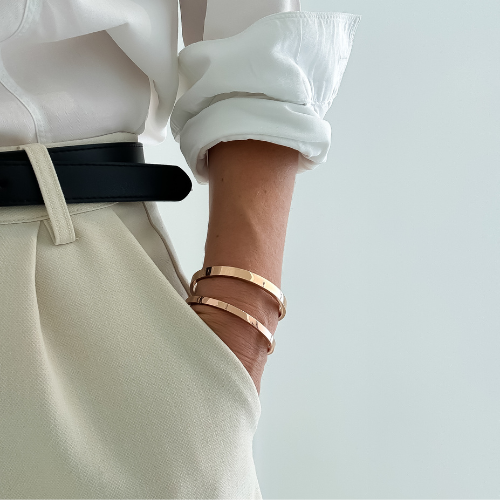 Dove Bangle Rose Gold