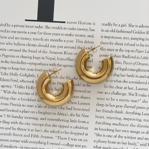 Kaia Earrings Gold