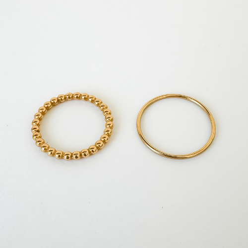 Minimalist Duo Rings