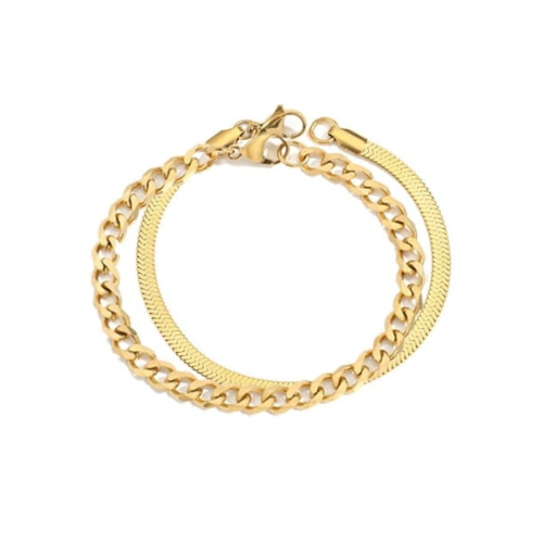 Nova Bracelet Duo Gold