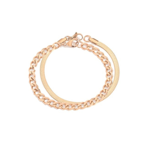 Nova Bracelet Duo Rose Gold
