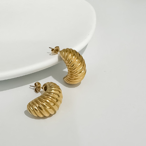 Croissant Earrings