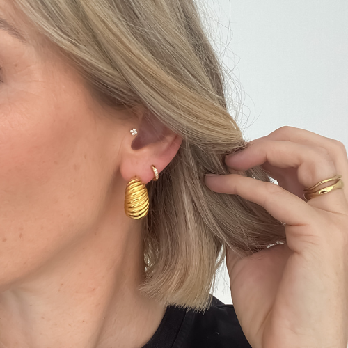 Croissant Earrings