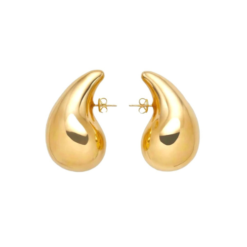 Tear Earrings Gold