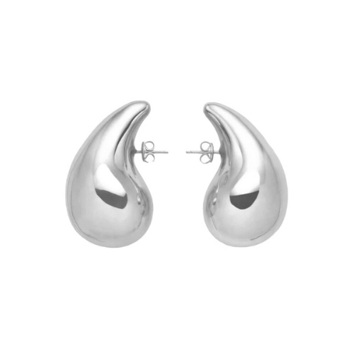 Tear Earrings Platinum
